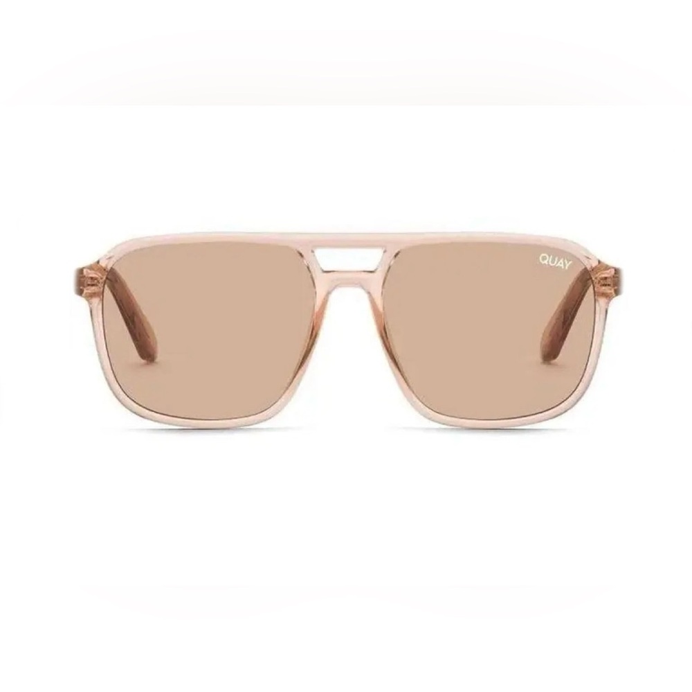 QUAY Unisex On The Fly RX QT-000804 Tan / Tan Tinted Sunglasses
